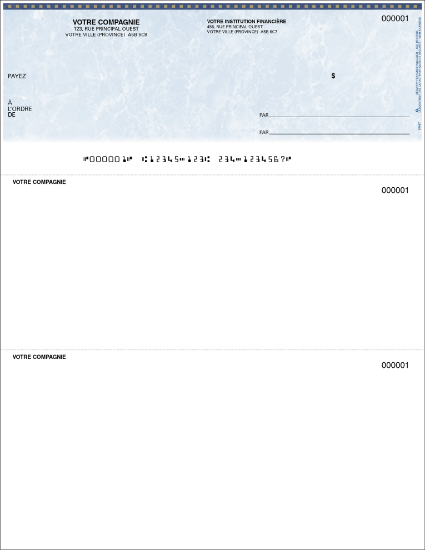 Chèque à relevé (SLF108)