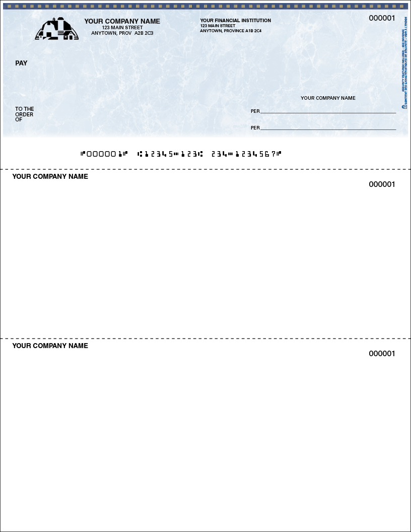 Multi-Purpose Cheque (SLF154)