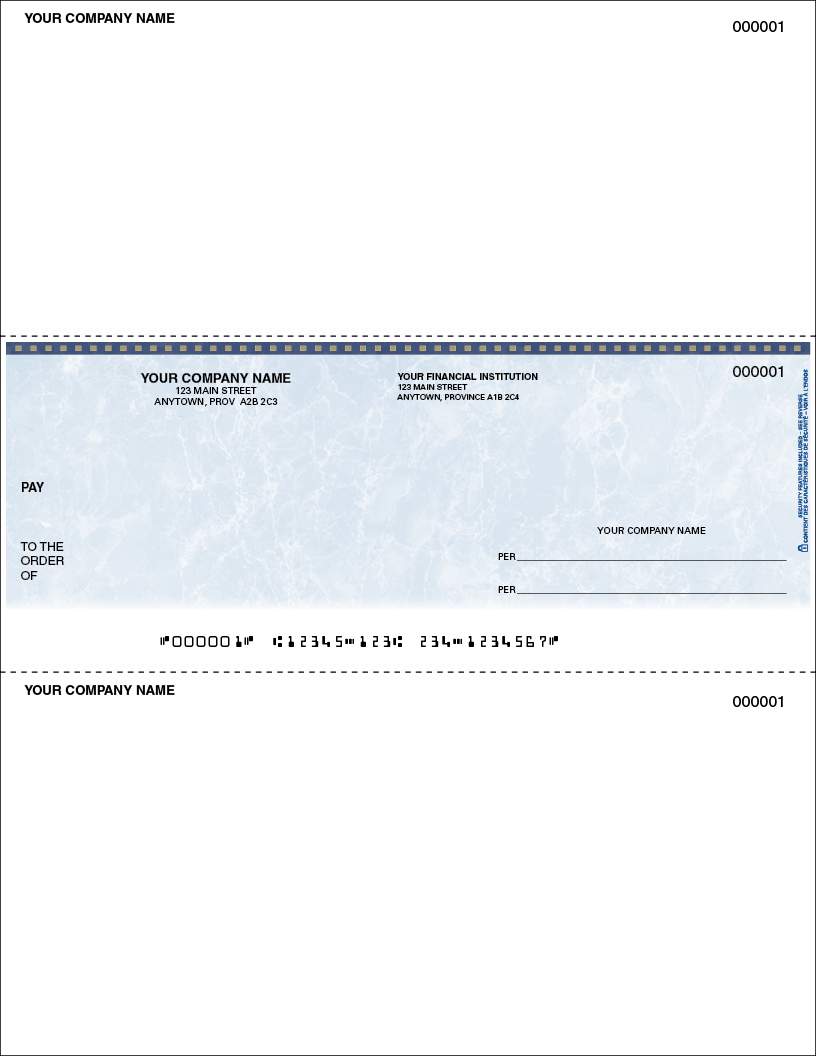 Multi-Purpose Cheque (SLF152)