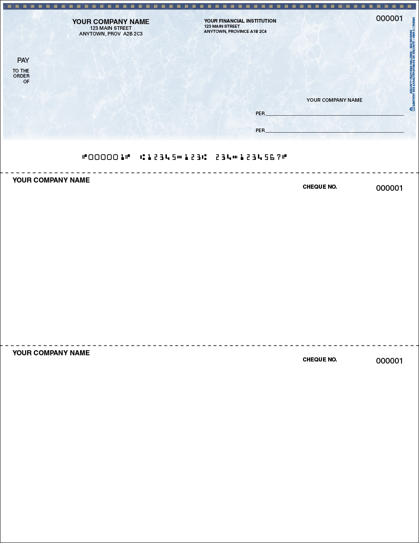 Voucher Cheque (SLF125)